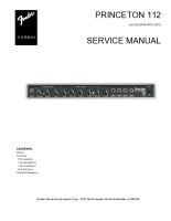 Fender Princeton-112 - Service Manual